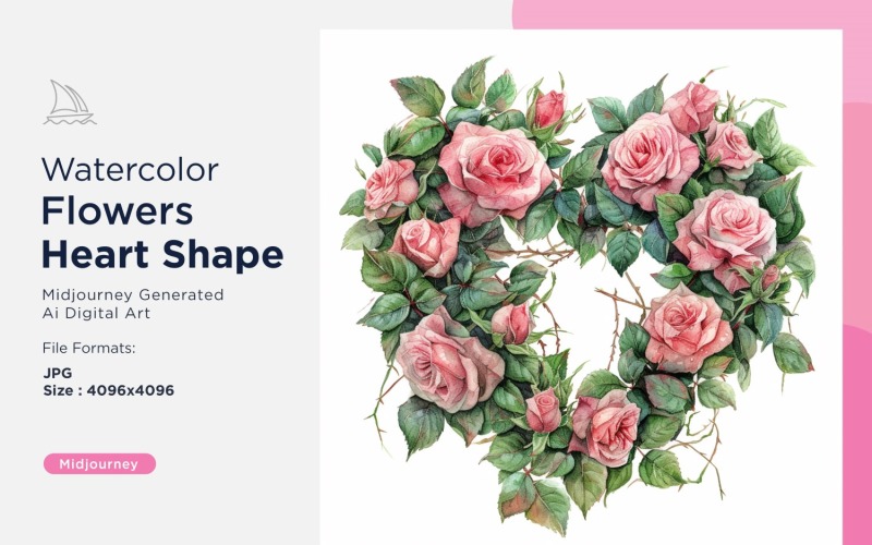 Blommor Hjärtform Tillgivna ekon A Valentine's Resonance 08