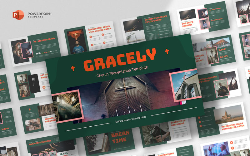 Gracely - Modello PowerPoint della Chiesa