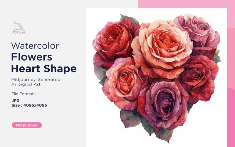 Fleurs en forme de coeur Harmonie sincère Une Sonate de la Saint-Valentin 10