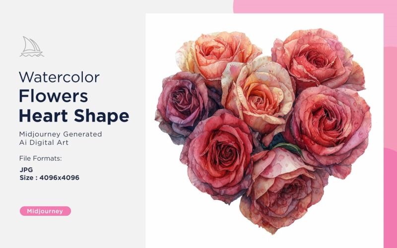 Fleurs en forme de coeur Moments précieux Un mémoire de la Saint-Valentin 10