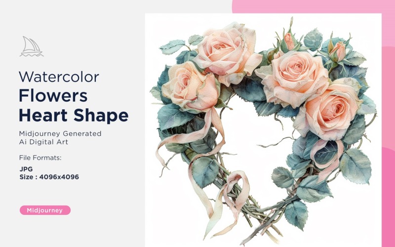 Квіти у формі серця. Вічне кохання. Святкування Дня святого Валентина 11