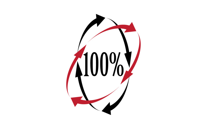 100% 图标符号标志版本 v29