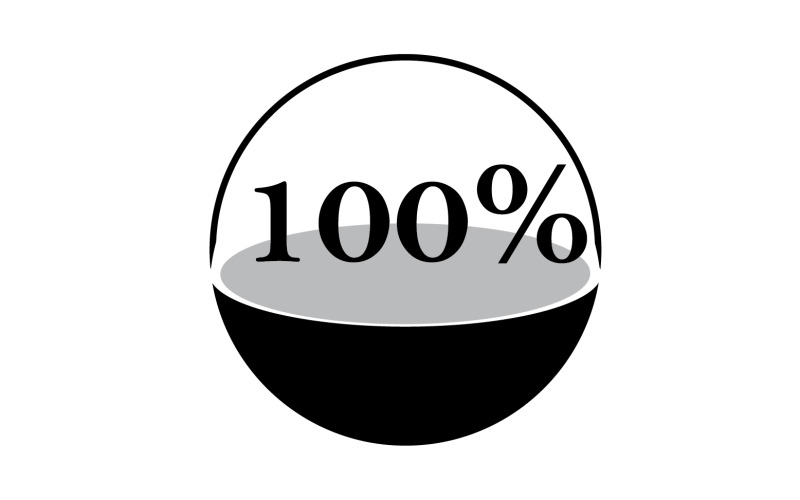 Versione logo simbolo icona 100 pers. v28