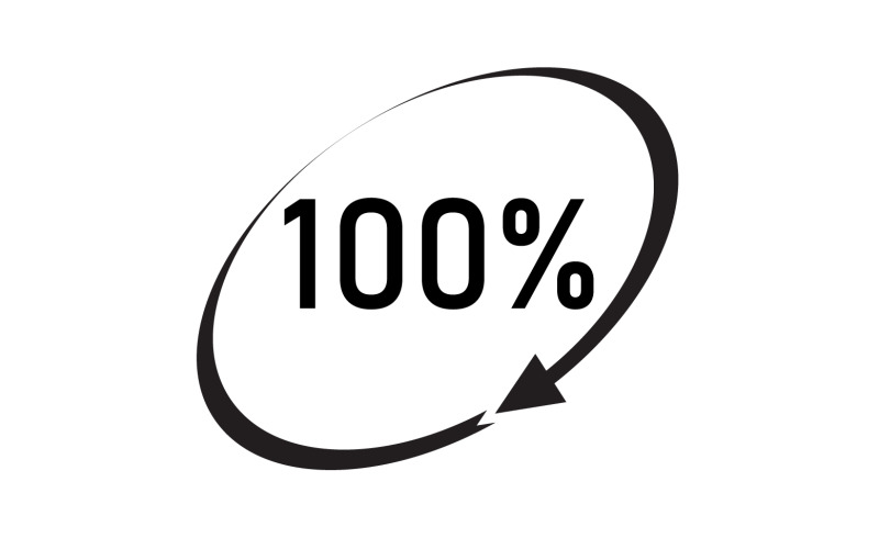Versione logo simbolo icona 100 pers. v51