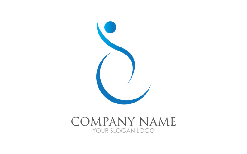 Modèle d'icône de logo Difabel version v63