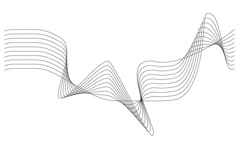 Sound wave equalizer Template logo v43 - TemplateMonster