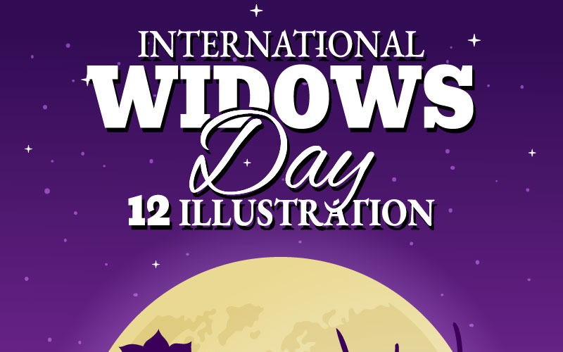 12 Ілюстрація до Міжнародного дня вдови