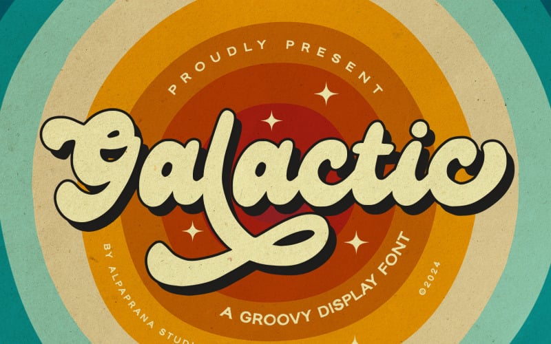 Galactic - Groovy Script Font
