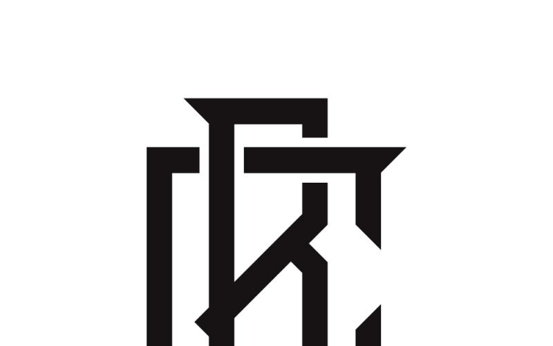 Ein Monogramm-Logo aus verwobenen schwarzen Buchstaben B und C im Gothic-Stil