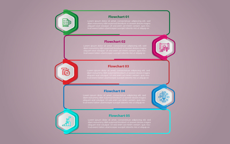 Ücretsiz vektör eps infografik eleman tasarımı.