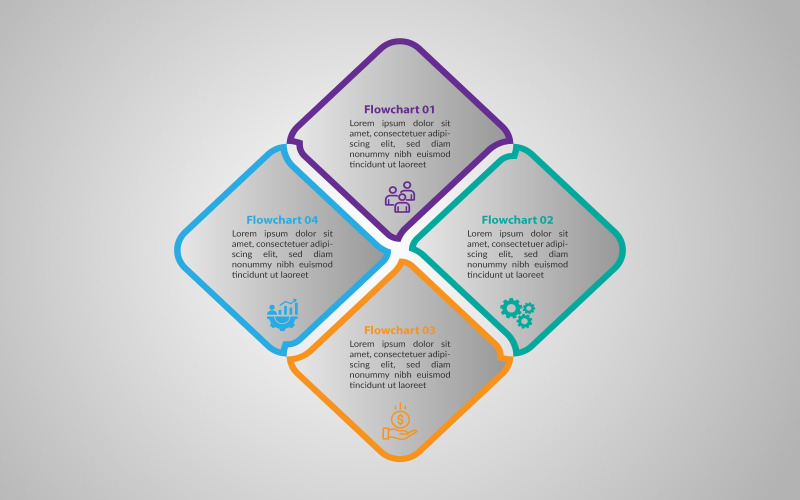 Darmowy wektor biznesowy infografika element projektu.