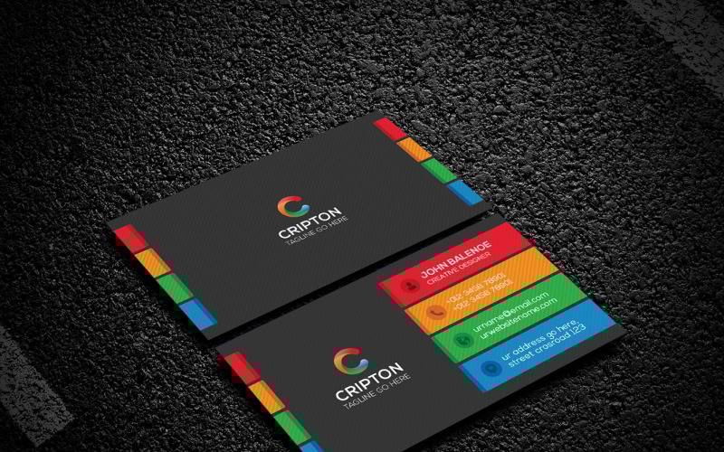 Colorful Business Card 00015