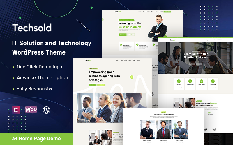 Techsold - Tema de WordPress para tecnología y soluciones de TI