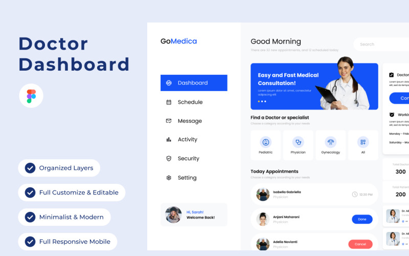 GoMedica - Doktersdashboard V1