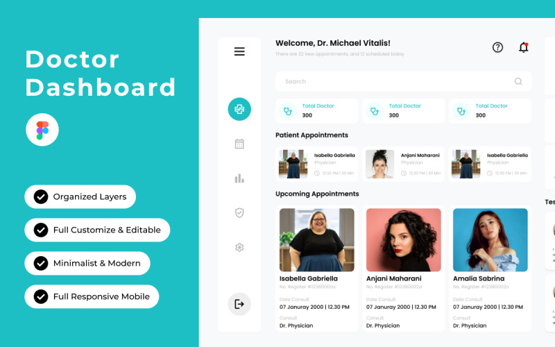 LifeCare: dashboard del medico