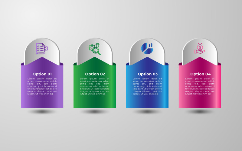 Kreativ affärskommunikation statistik infografisk design.