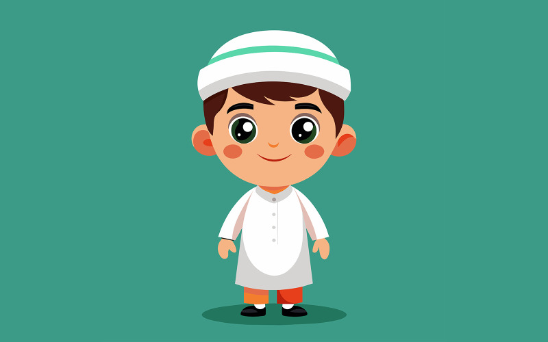 Söt liten Ramadhan Boy Design 15