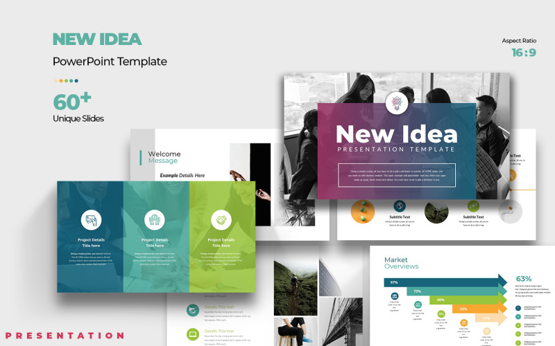 Nuovo modello di Presentazioni Google Idea