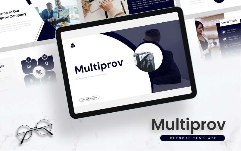 Multiprov – багатоцільовий шаблон Keynote