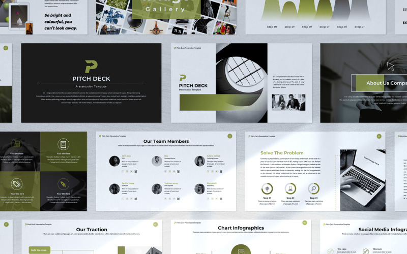 Pitch Deck - Presentation - Google Slides Mall