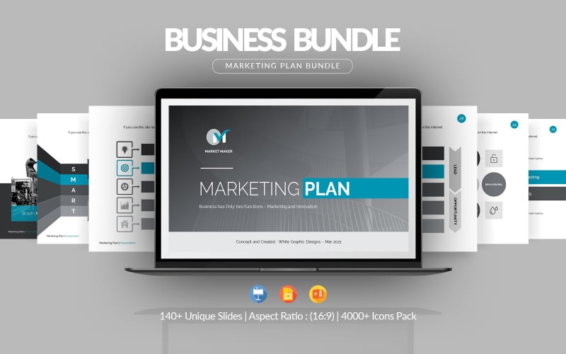 Marketing Plan Presentation Bundle