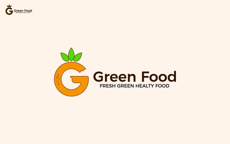 Üzleti Fresh Food logó sablon design