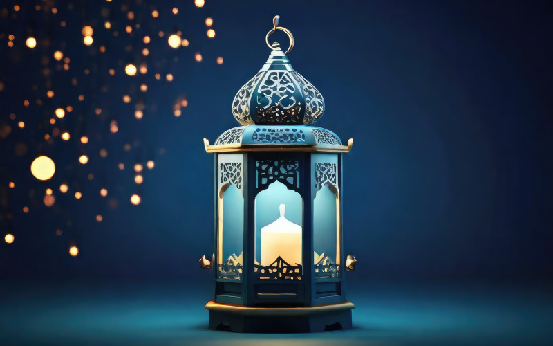 Fröhliche Ramadan-Kareem-Hintergrundillustration 2