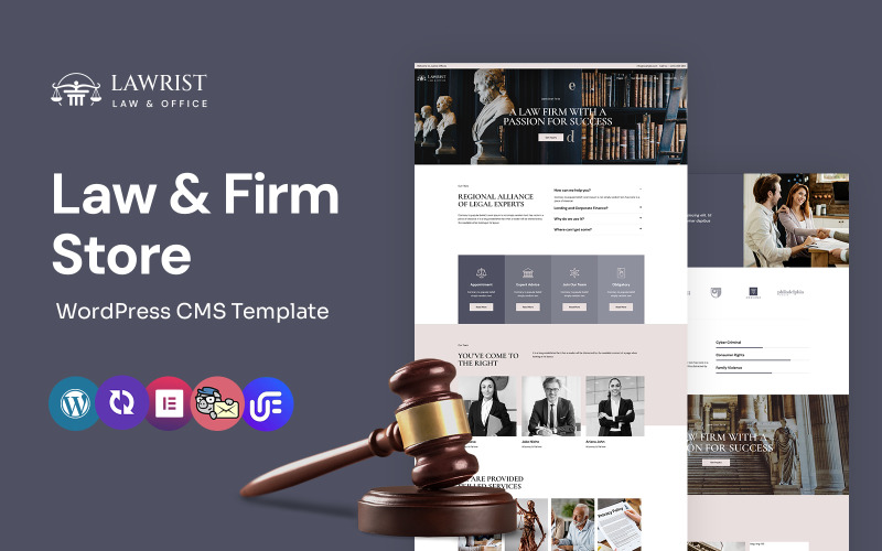 Ügyvéd – Ügyvédi Iroda és Ügyvéd WordPress Elementor téma