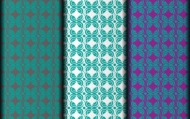 Design de padrão vetorial de estilo de fundo de formas geométricas.