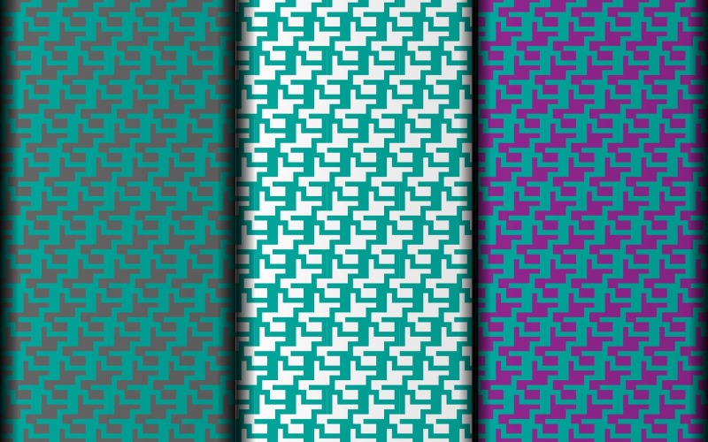 Diseño de patrón vectorial de estilo de fondo geométrico.