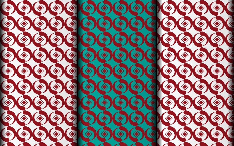 Este é um design de padrão de estilo de arte vetorial eps.