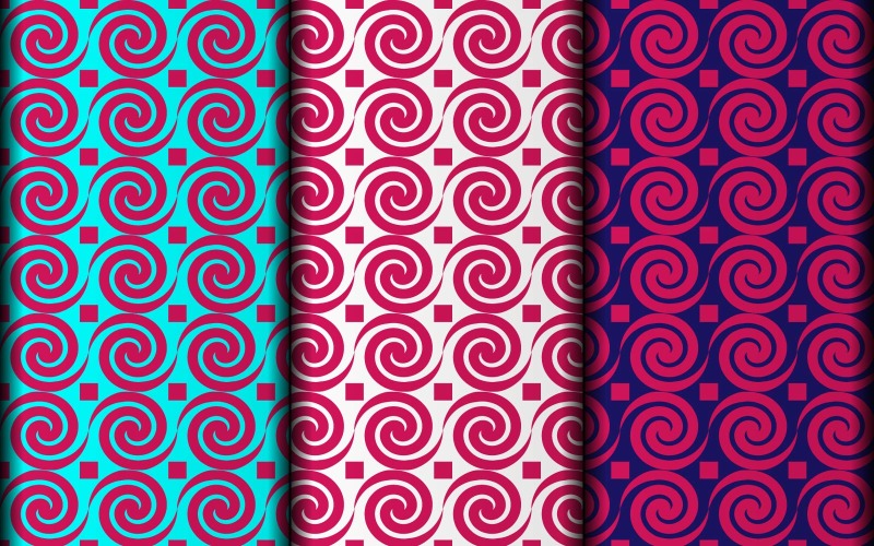 Fondo de diseño de patrón de pasos vectoriales de estilo floral.