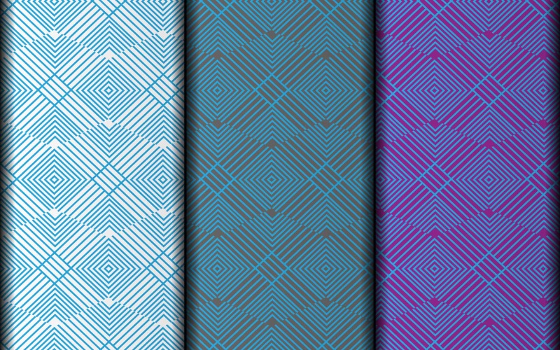 Formes de polygones création de motifs floraux vectoriels eps.