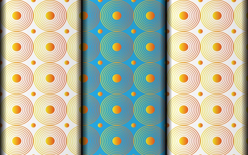 Passen Sie Formen, Vektor-EPS-Musterdesign an.