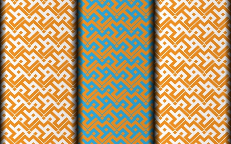 Pattern design with some shapes element.