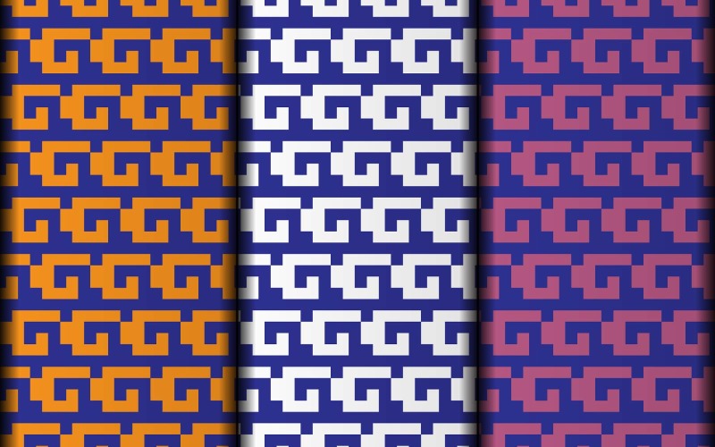 Vector naadloos patroonontwerp met element.