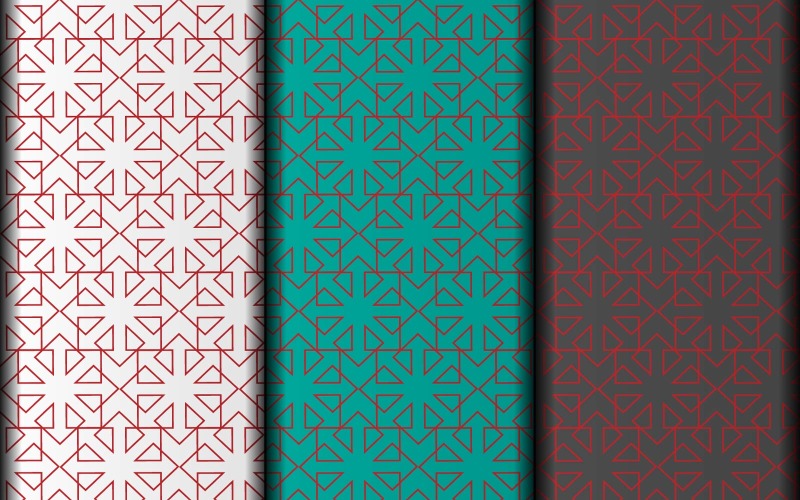 Vollständig veränderbare Form mit Vektormusterdesign