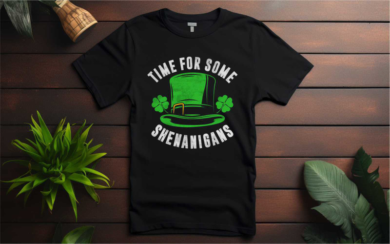 Camisa Time for Some Shenanigans - Camiseta com citação engraçada, camisa Shenanigans,