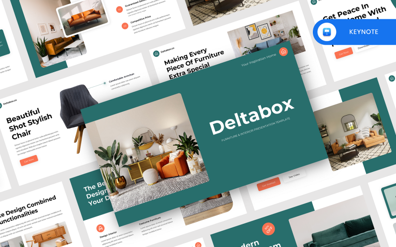 Deltabox - тема меблів та інтер'єру