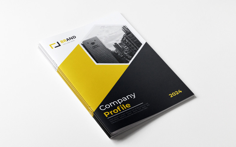 Шаблон дизайна бизнес-брошюры компании