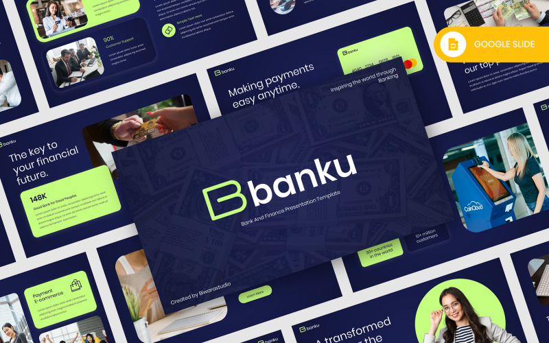 Banku – Banking und Finanzen Google Slide