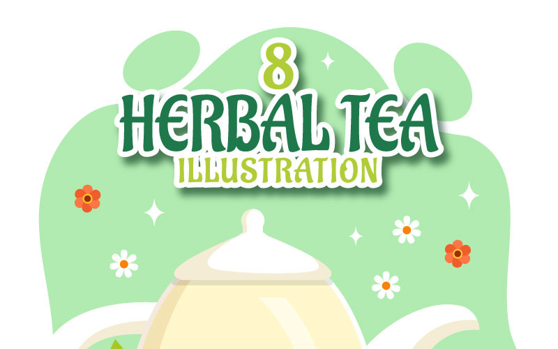 8 Illustration de tisane