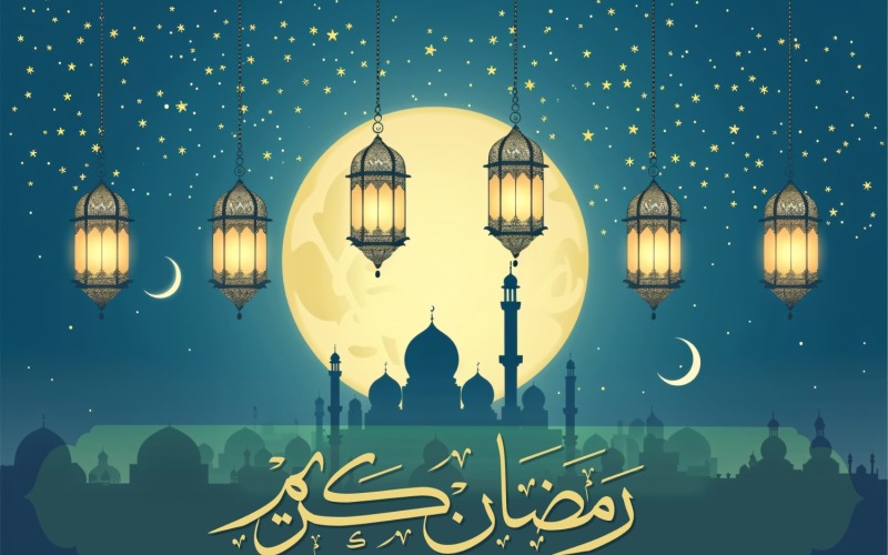 Ontwerpsjabloon Ramadan-banner 09
