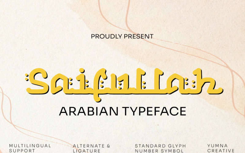 Saifullah - Arabiskt typsnitt