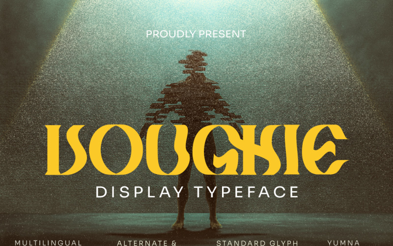 Voughie - Lettertype weergeven
