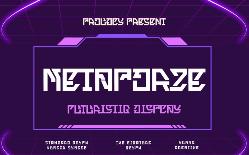 Metaporze - 未来字体