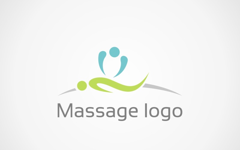 Logo de massage, pour site Web et application