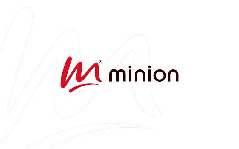 Logo značky M, návrh loga obchodní značky, návrh vizuální identity.