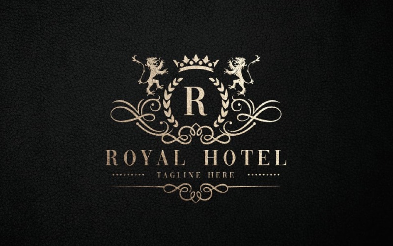 Logo Royal Hotel Lettera R Pro