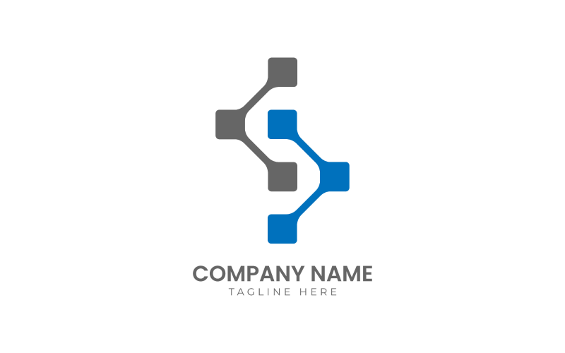 Modelo de design de logotipo vetorial moderno